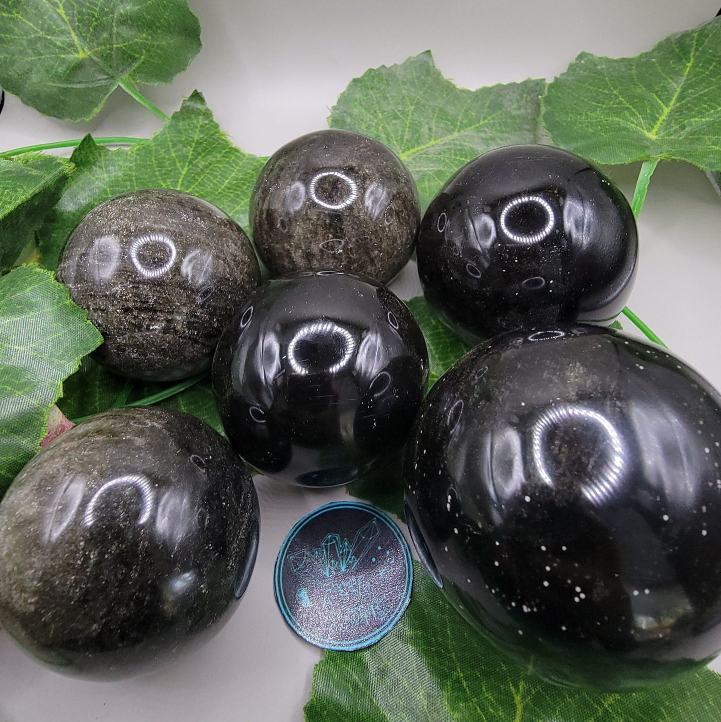 Esfera de Obsidiana (6 cm Aprox.)